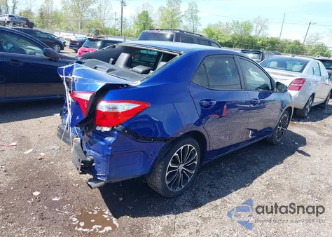 2015 Toyota Corolla S Plus from USA, damaged, VIN 2T1BURHE7FC319363